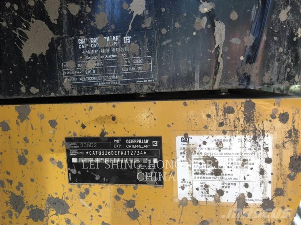 CAT 336D2 Paletli ekskavatörler