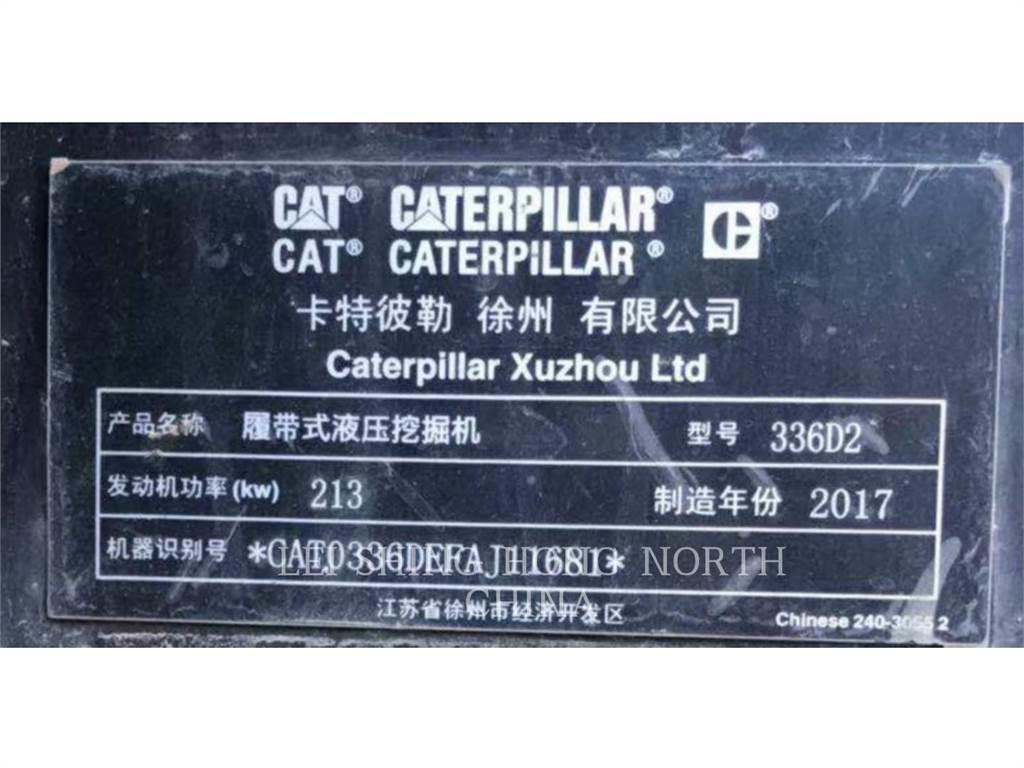 CAT 336D2 Paletli ekskavatörler