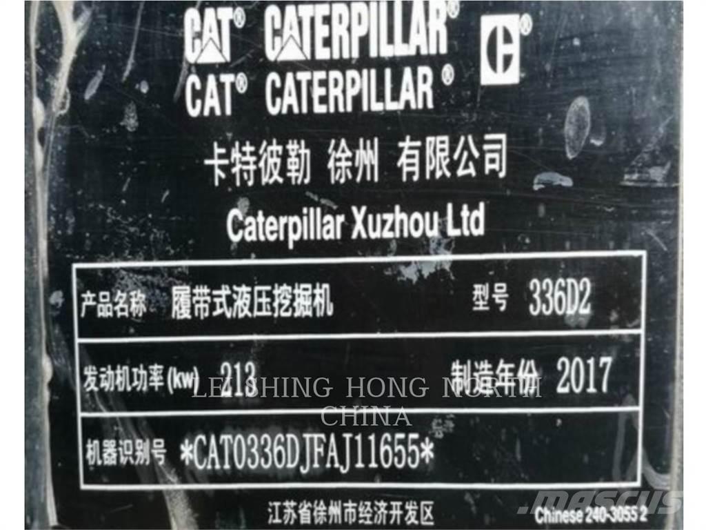 CAT 336D2 Paletli ekskavatörler