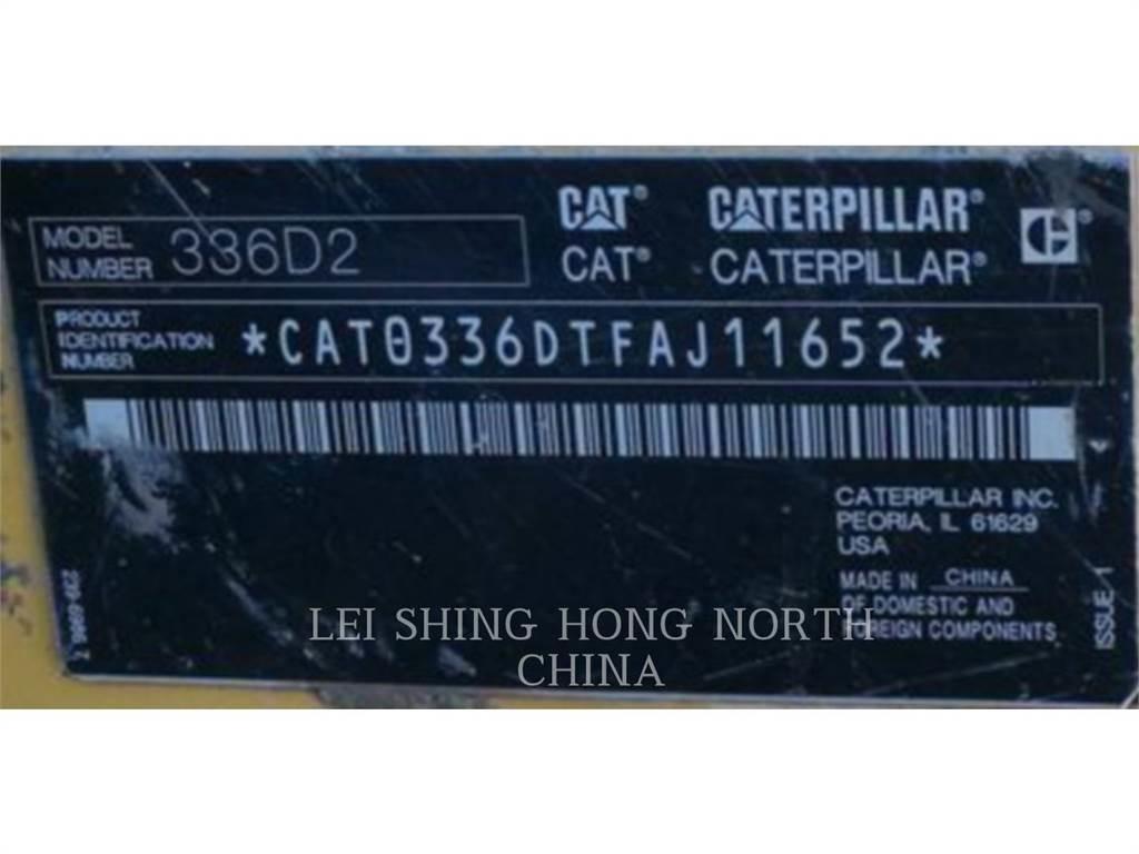 CAT 336D2 Paletli ekskavatörler