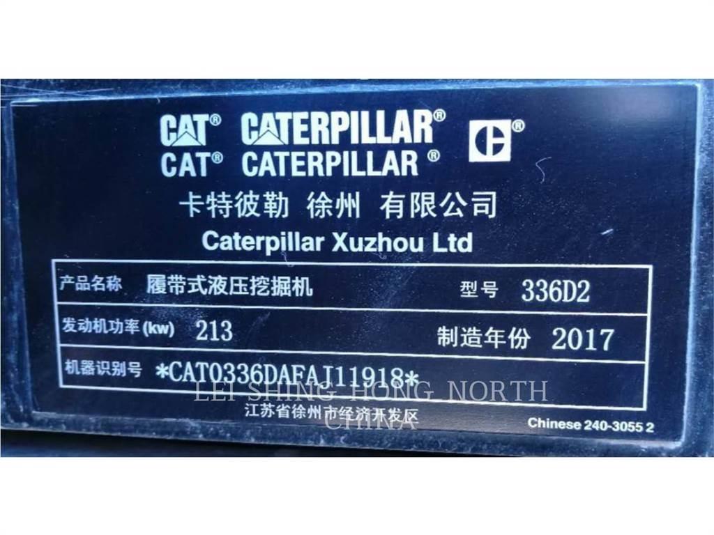 CAT 336D2 Paletli ekskavatörler