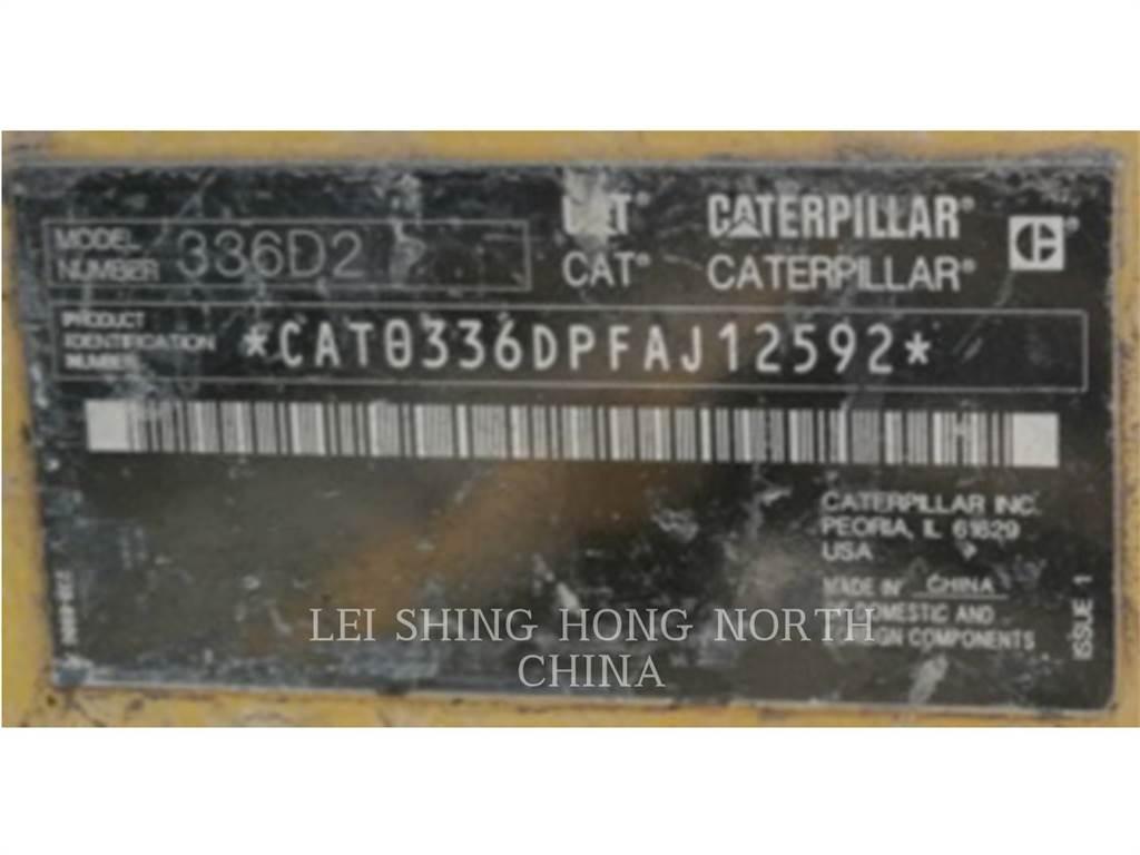 CAT 336D2 Paletli ekskavatörler