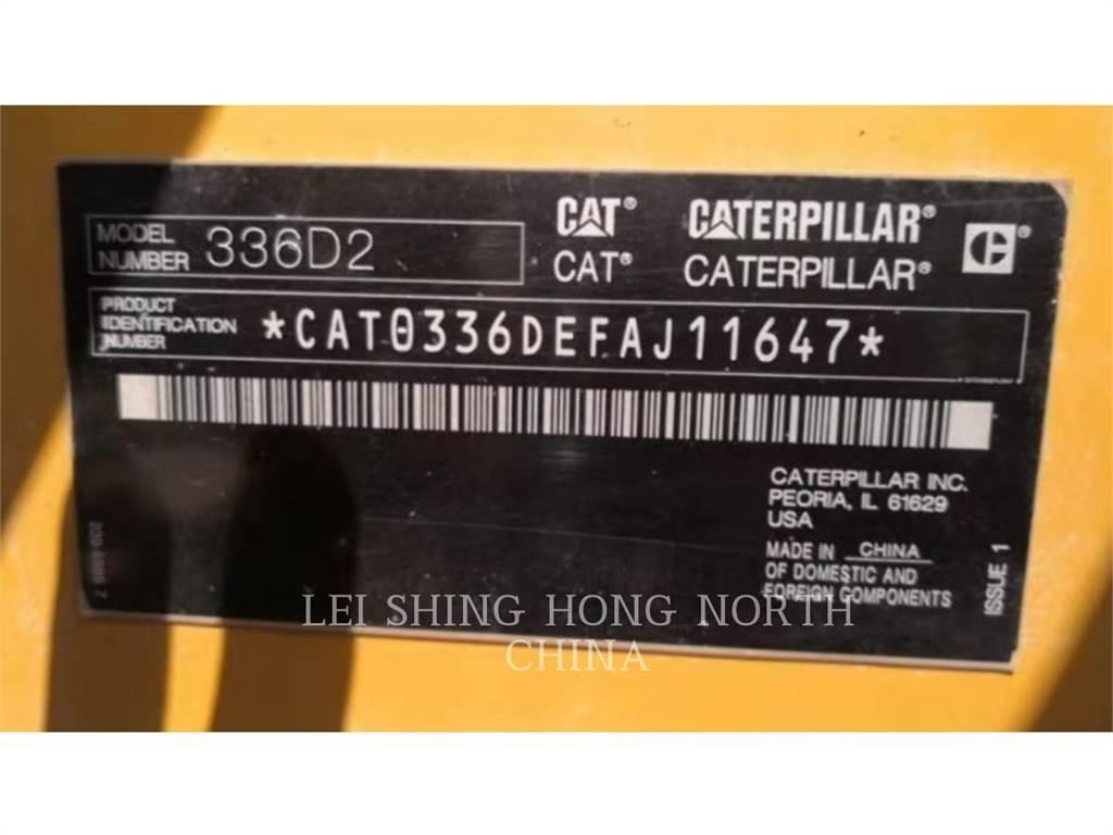 CAT 336D2 Paletli ekskavatörler
