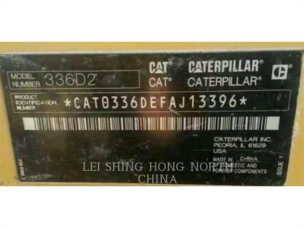 CAT 336D2 Paletli ekskavatörler