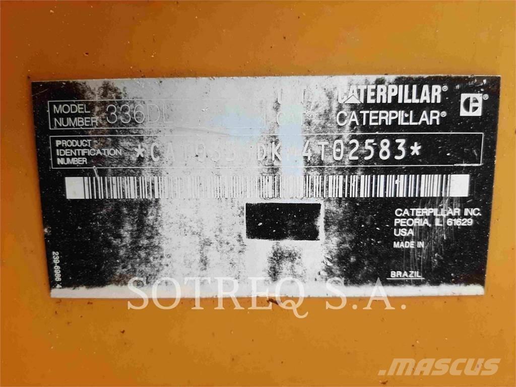CAT 336DL Paletli ekskavatörler