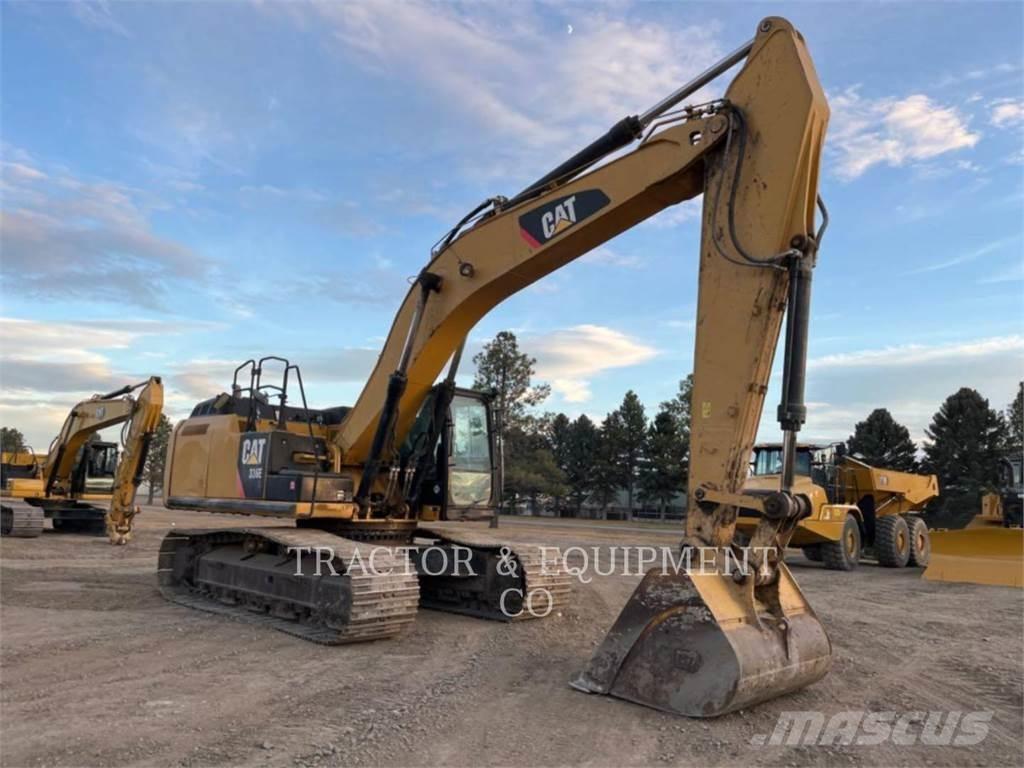 CAT 336E L Paletli ekskavatörler