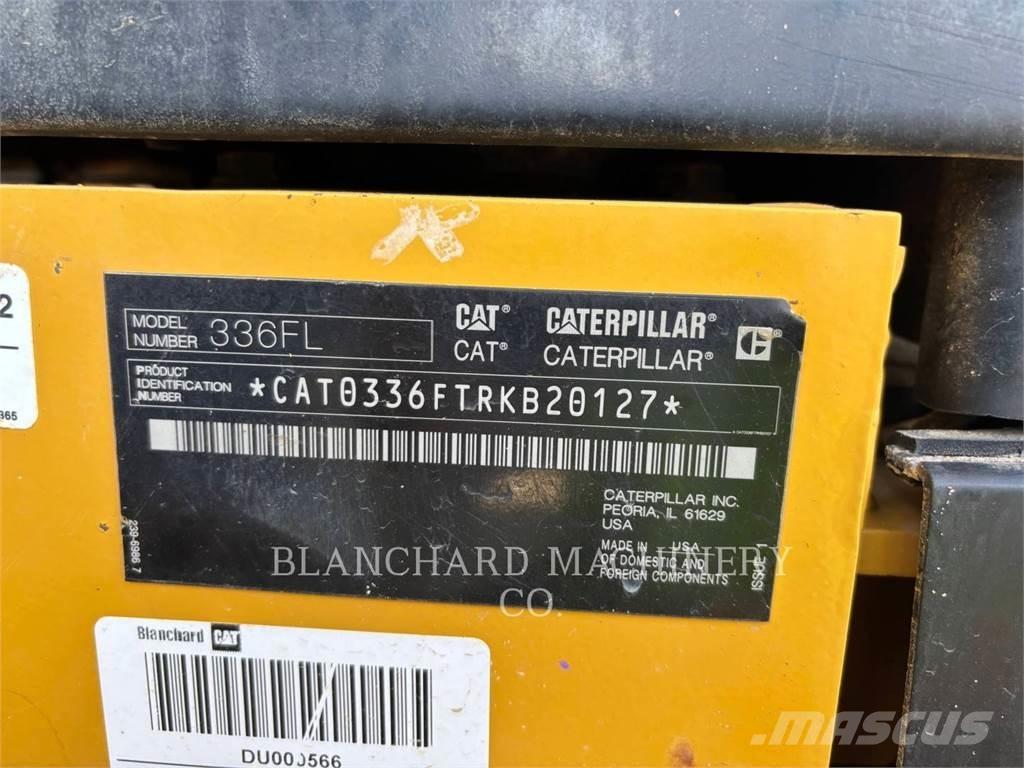 CAT 336FL Paletli ekskavatörler
