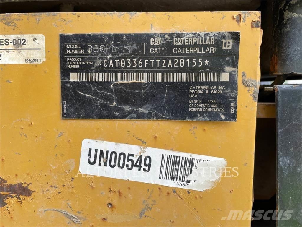 CAT 336FL TH Paletli ekskavatörler