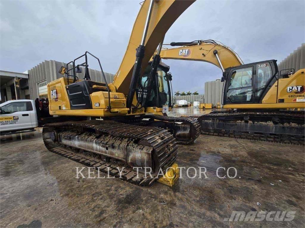CAT 340 Paletli ekskavatörler