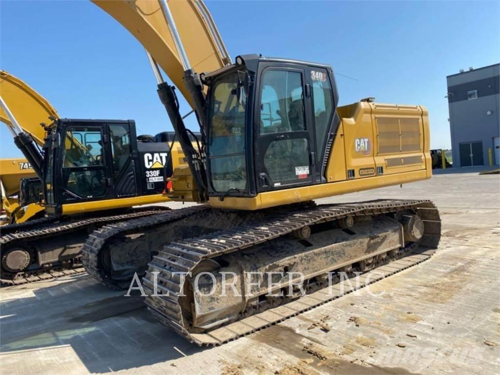 CAT 340-08 Paletli ekskavatörler