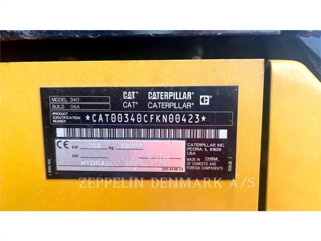 CAT 340-08 Paletli ekskavatörler