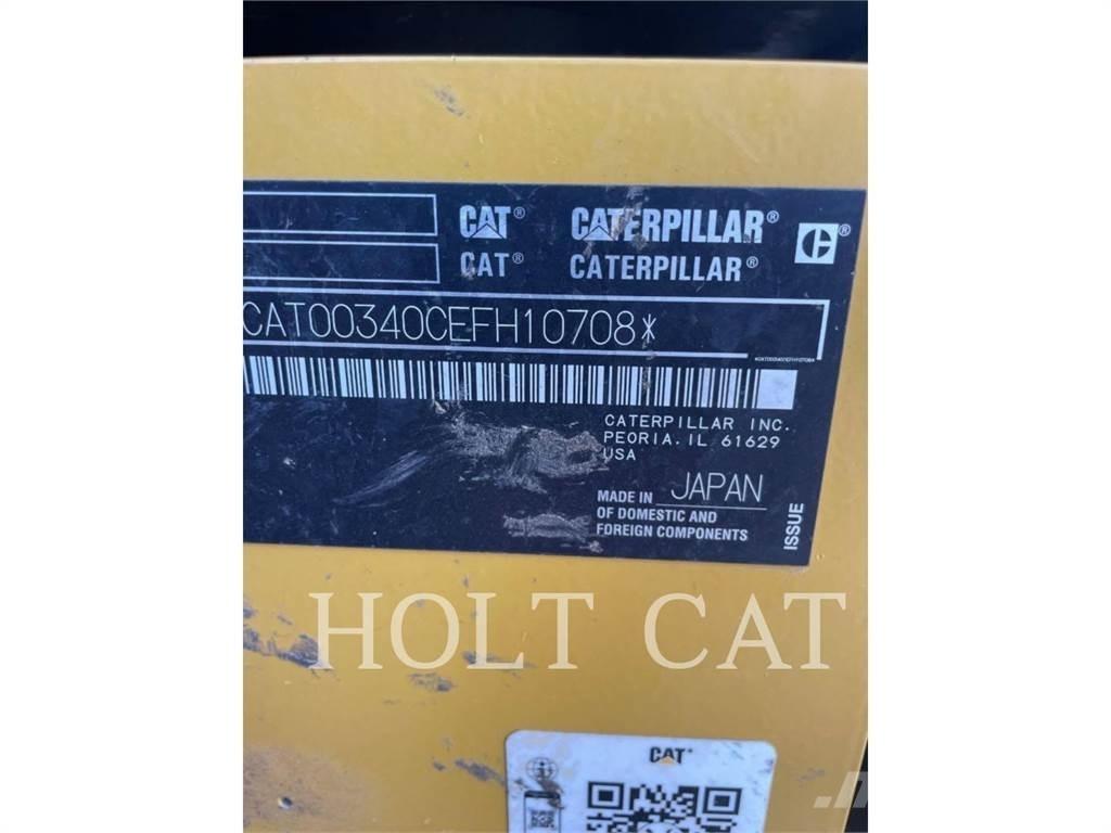 CAT 340 12 TC Paletli ekskavatörler