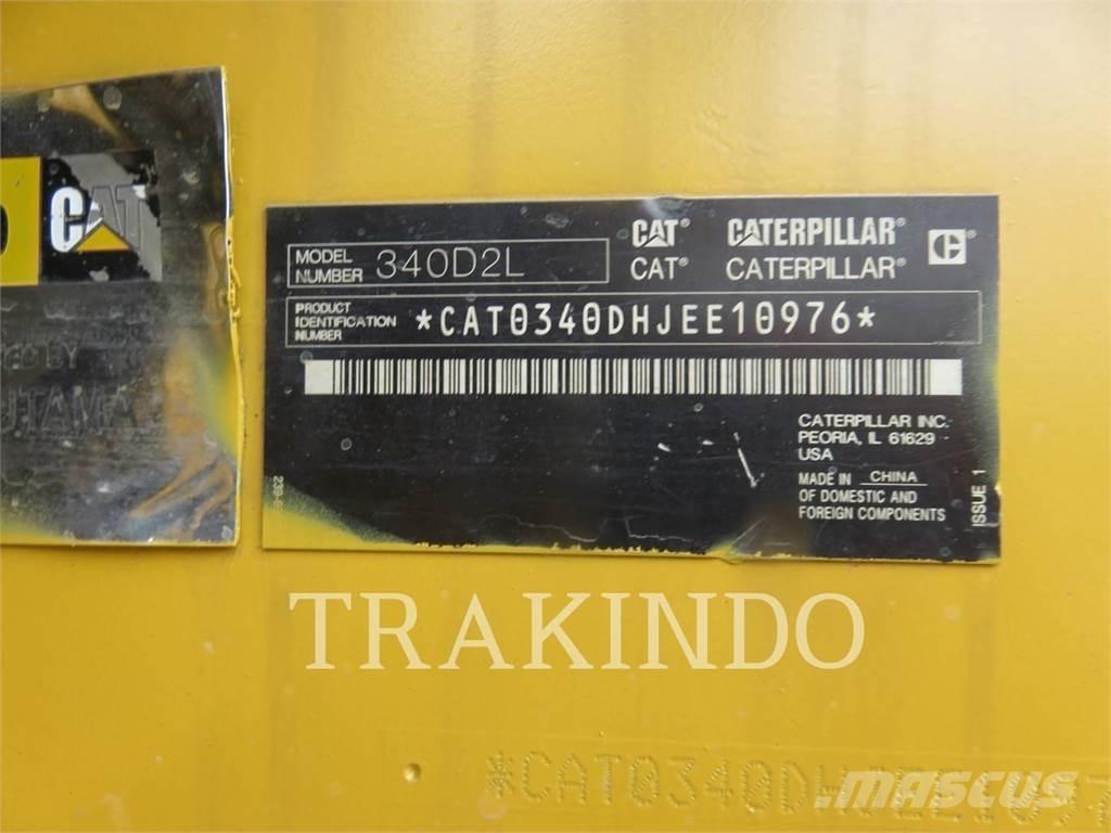 CAT 340D2L Paletli ekskavatörler