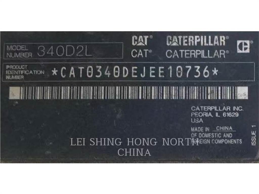 CAT 340D2L Paletli ekskavatörler