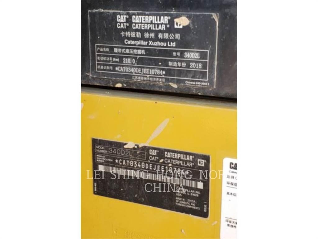 CAT 340D2L Paletli ekskavatörler