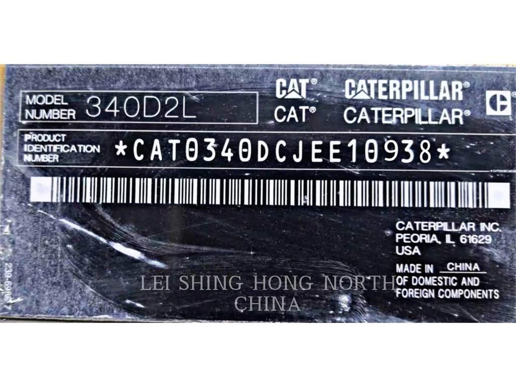 CAT 340D2L Paletli ekskavatörler