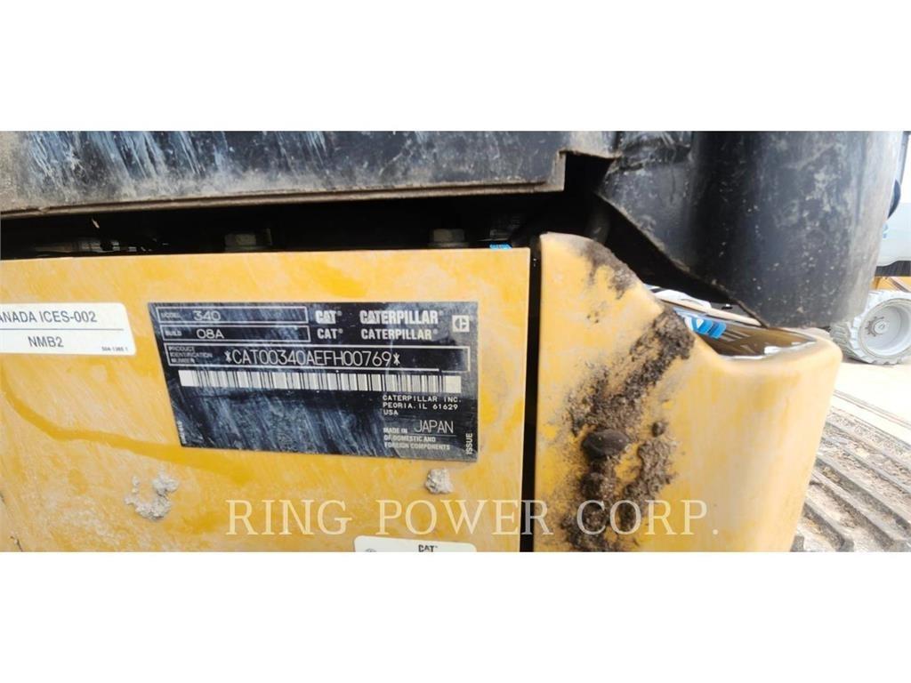 CAT 340TC Paletli ekskavatörler