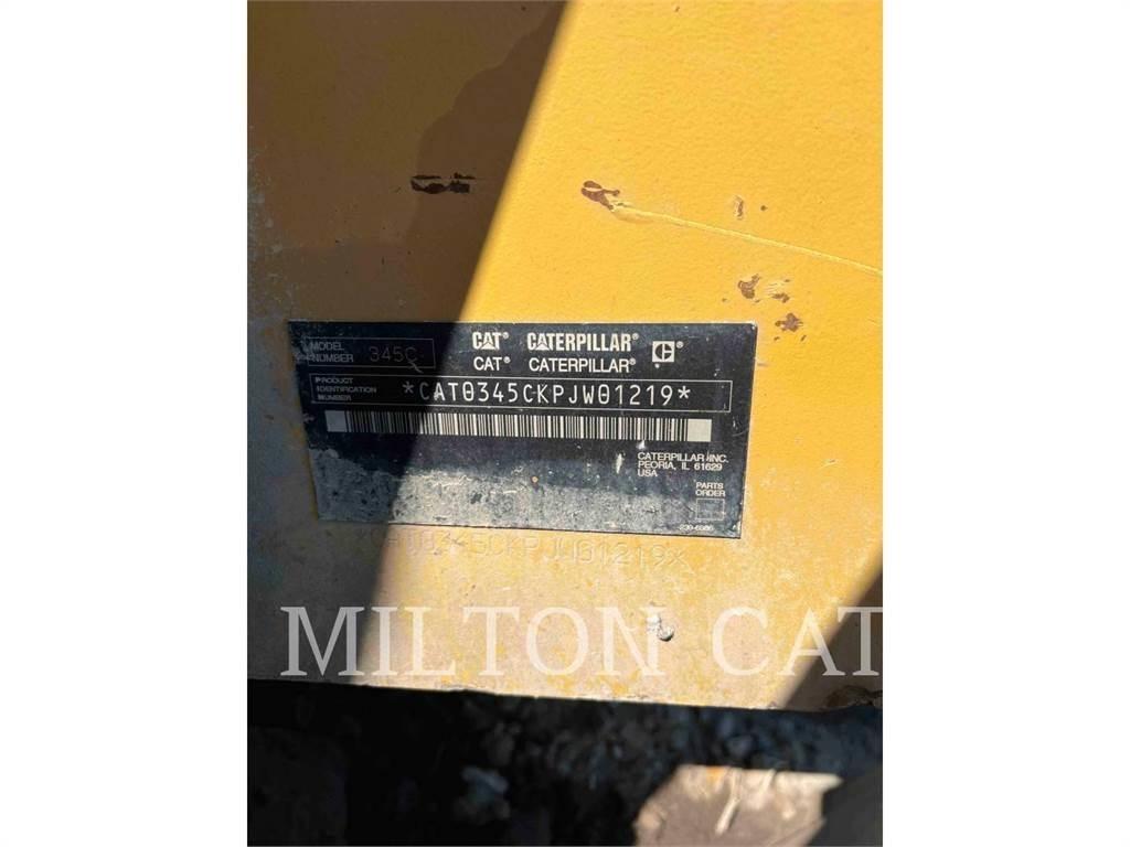 CAT 345CL Paletli ekskavatörler