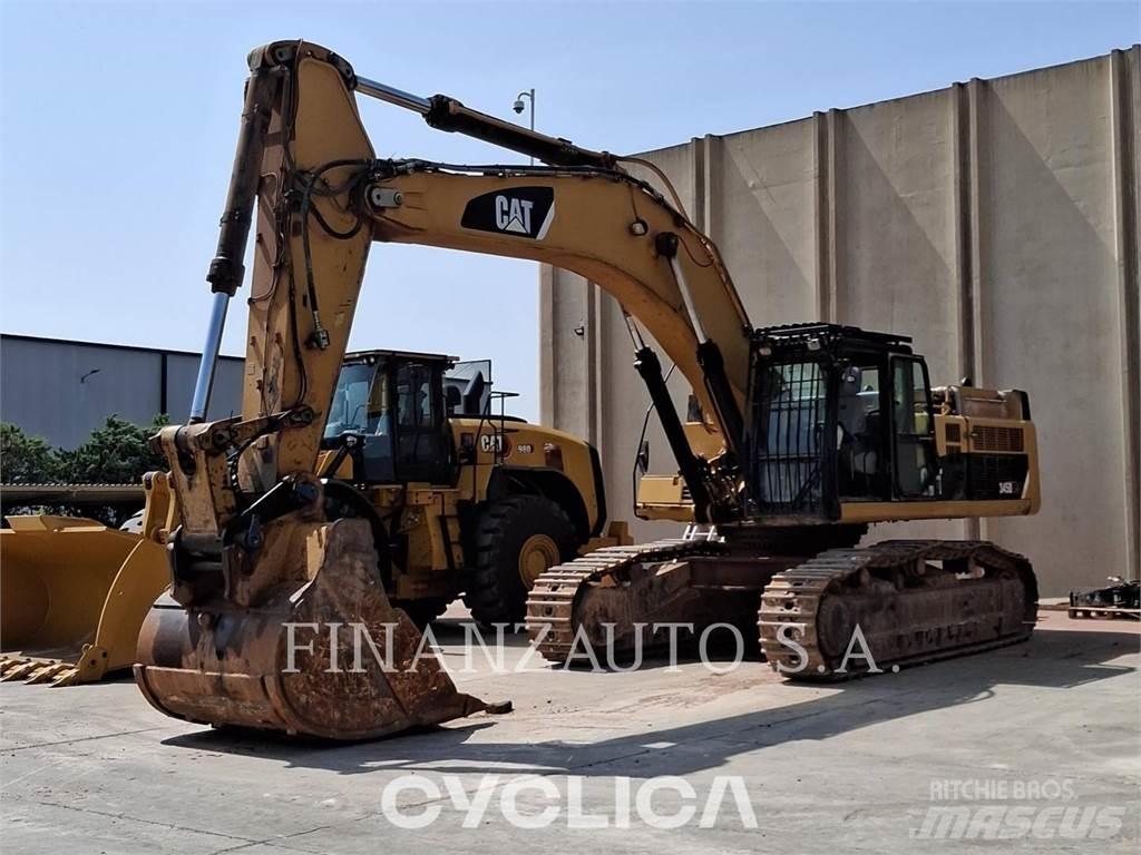 CAT 345D Paletli ekskavatörler