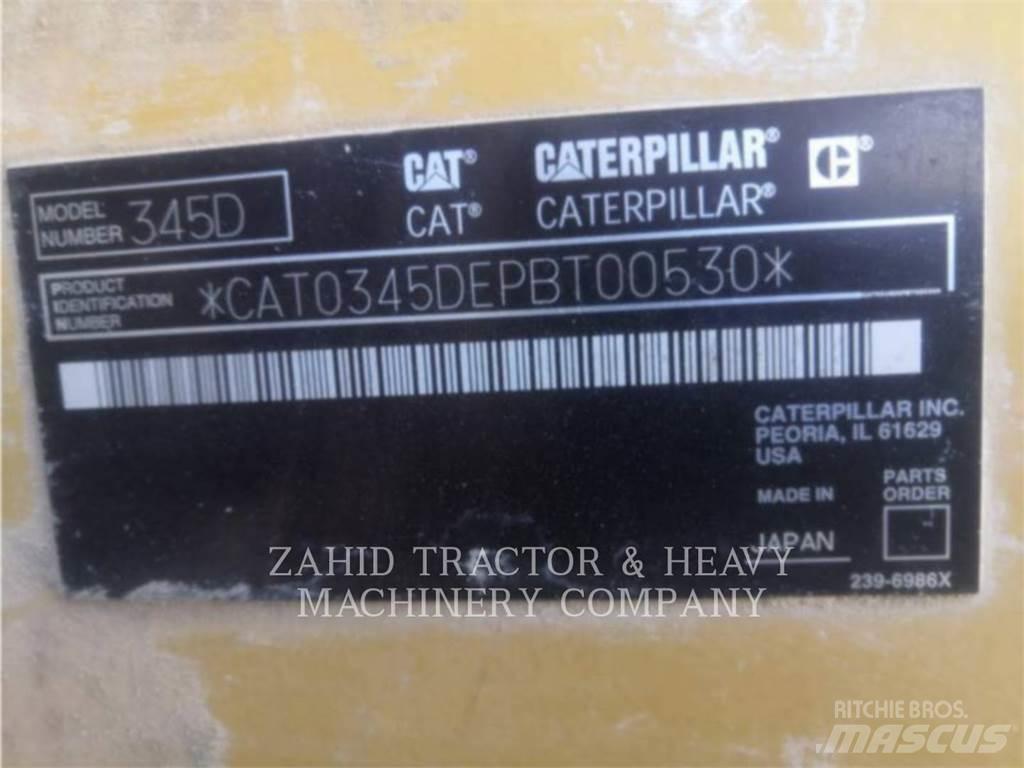 CAT 345DL Paletli ekskavatörler