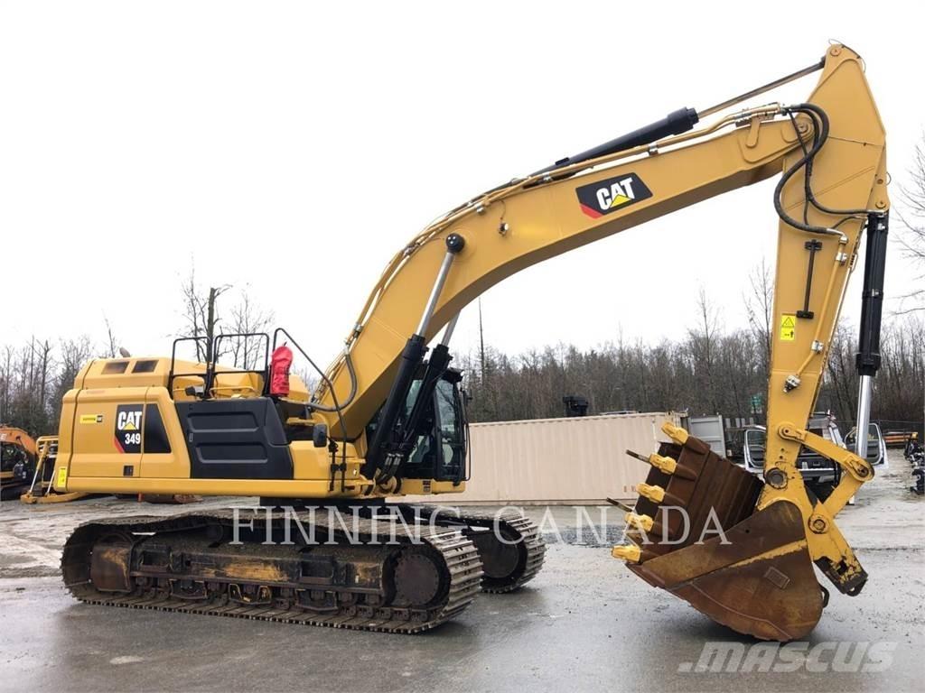 CAT 349-07 Paletli ekskavatörler
