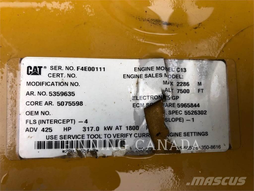 CAT 349-07 Paletli ekskavatörler