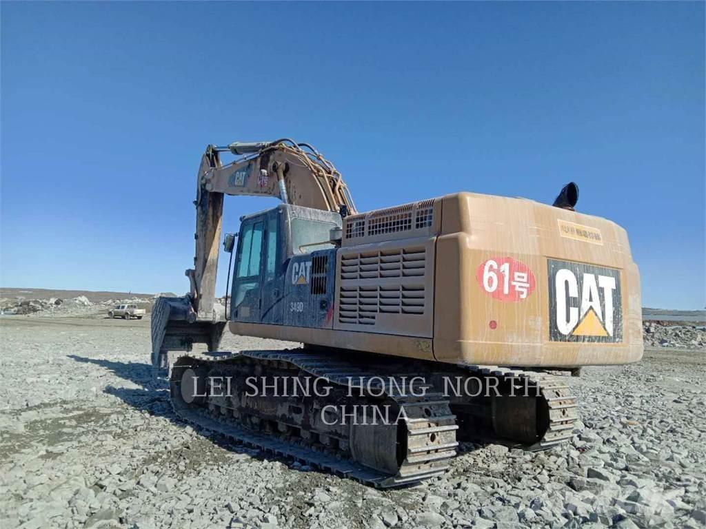 CAT 349D2 Paletli ekskavatörler
