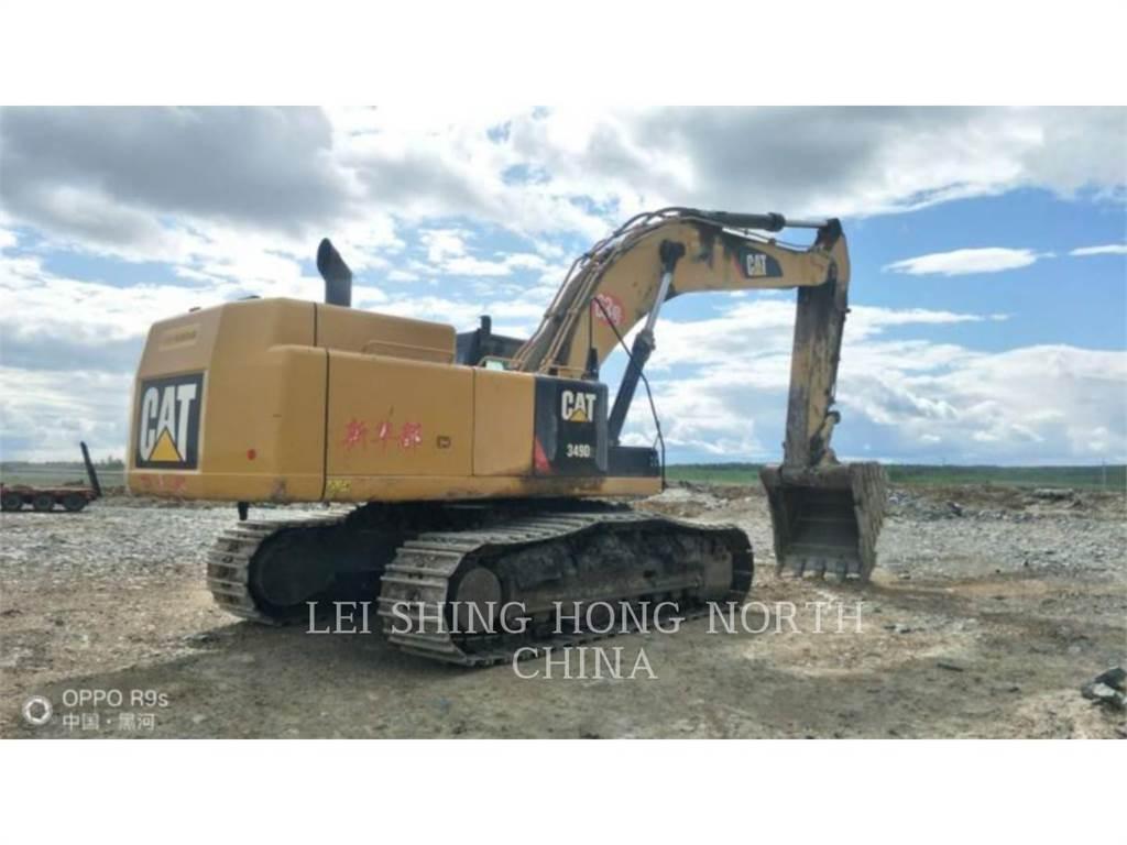 CAT 349D2 Paletli ekskavatörler