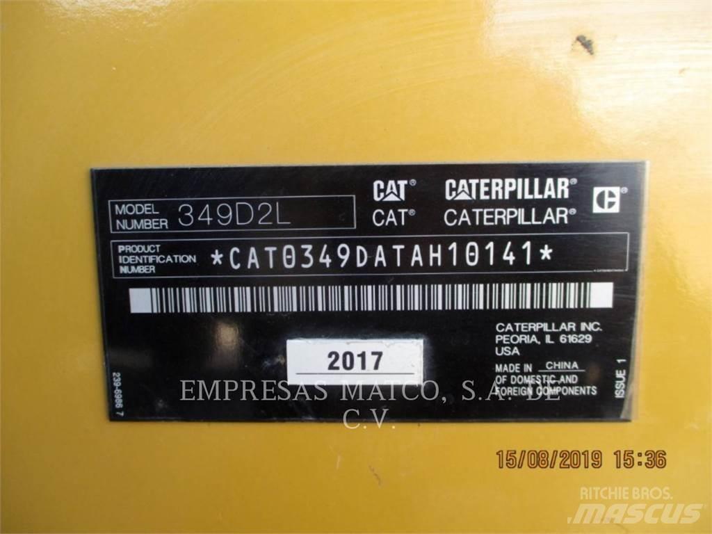 CAT 349D2L Paletli ekskavatörler