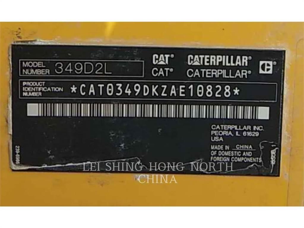 CAT 349D2L Paletli ekskavatörler