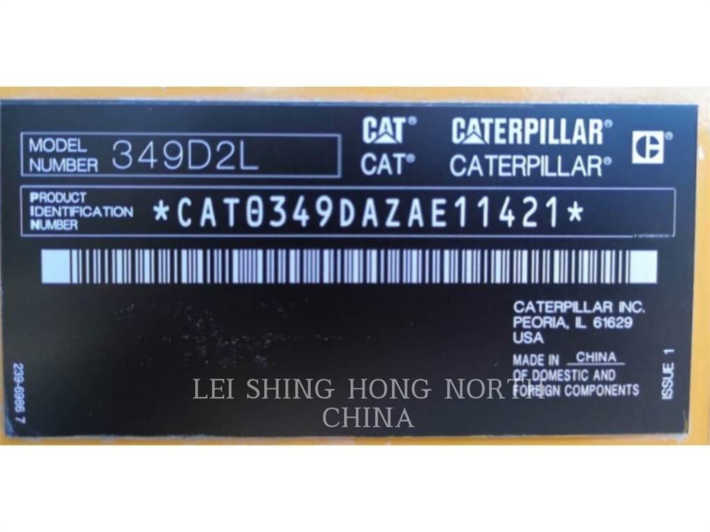 CAT 349D2L Paletli ekskavatörler