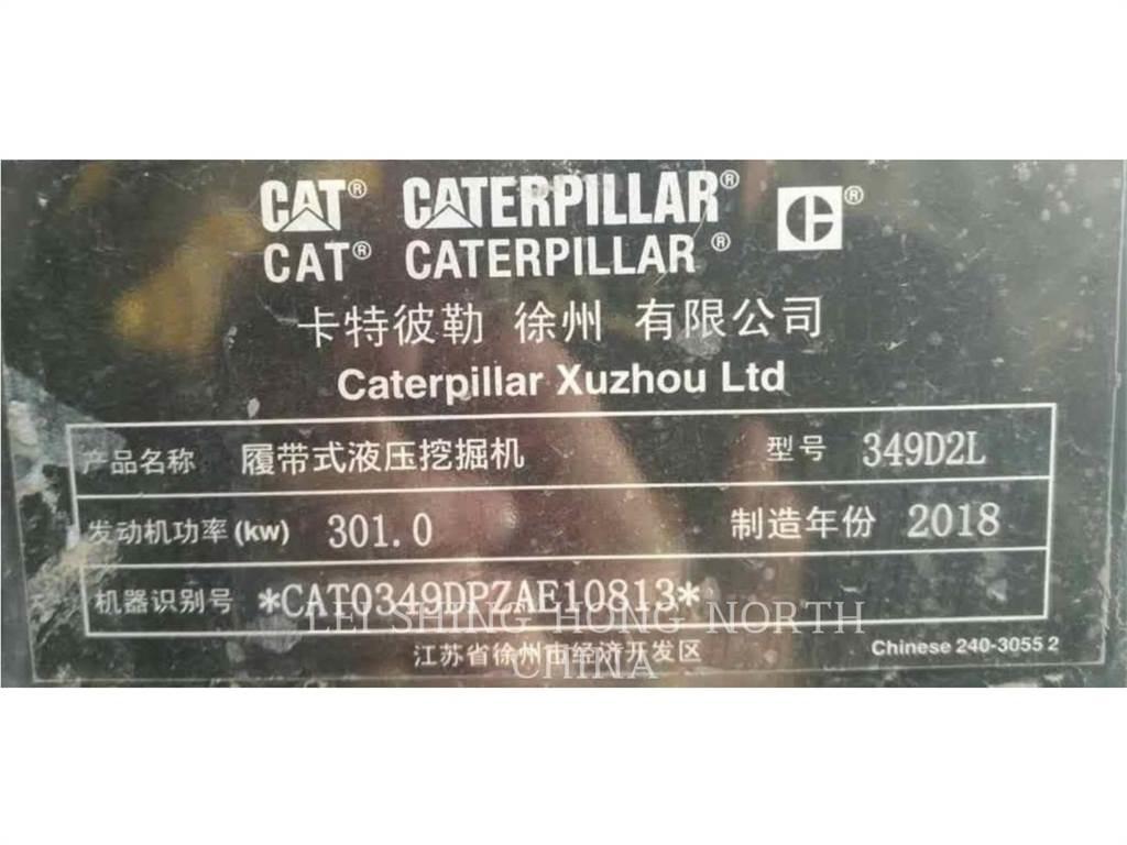 CAT 349D2L Paletli ekskavatörler