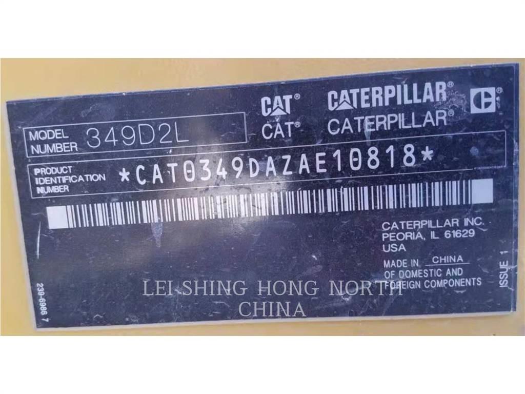 CAT 349D2L Paletli ekskavatörler