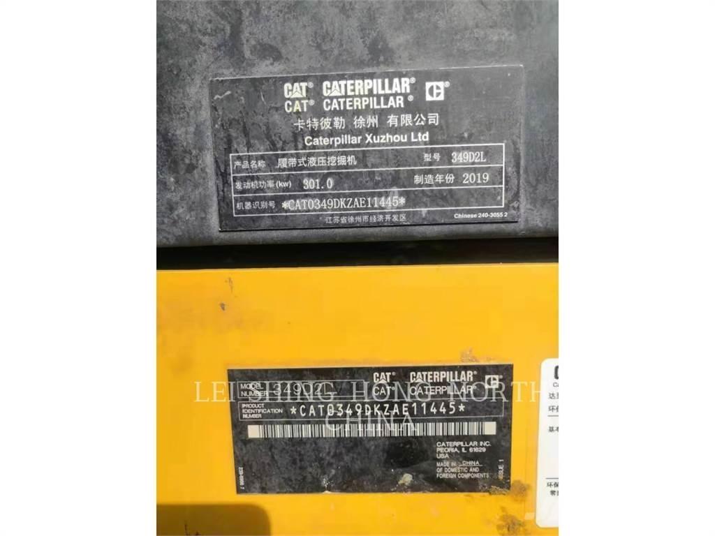 CAT 349D2L Paletli ekskavatörler