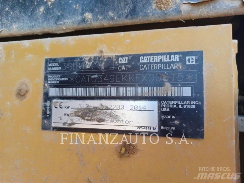CAT 349E Paletli ekskavatörler