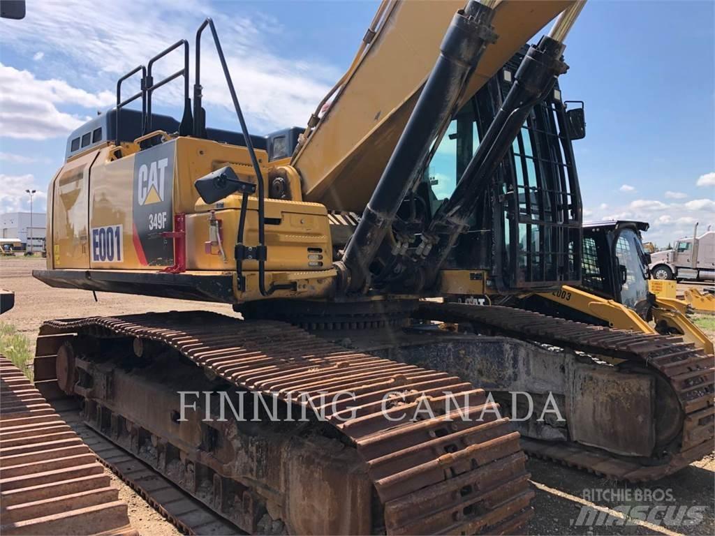 CAT 349F Paletli ekskavatörler