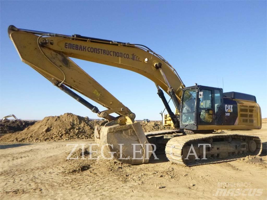 CAT 349F Paletli ekskavatörler