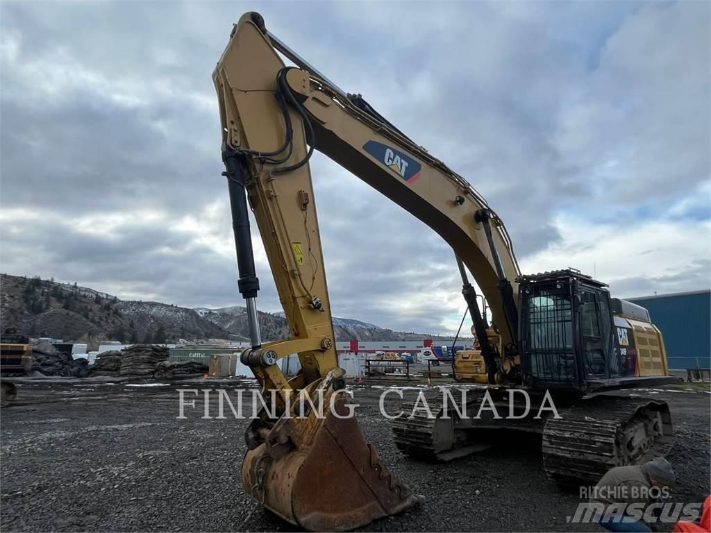 CAT 349F Paletli ekskavatörler