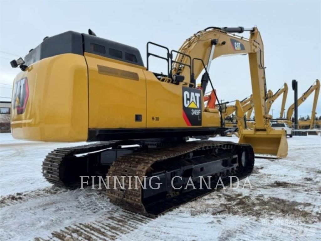 CAT 349F Paletli ekskavatörler