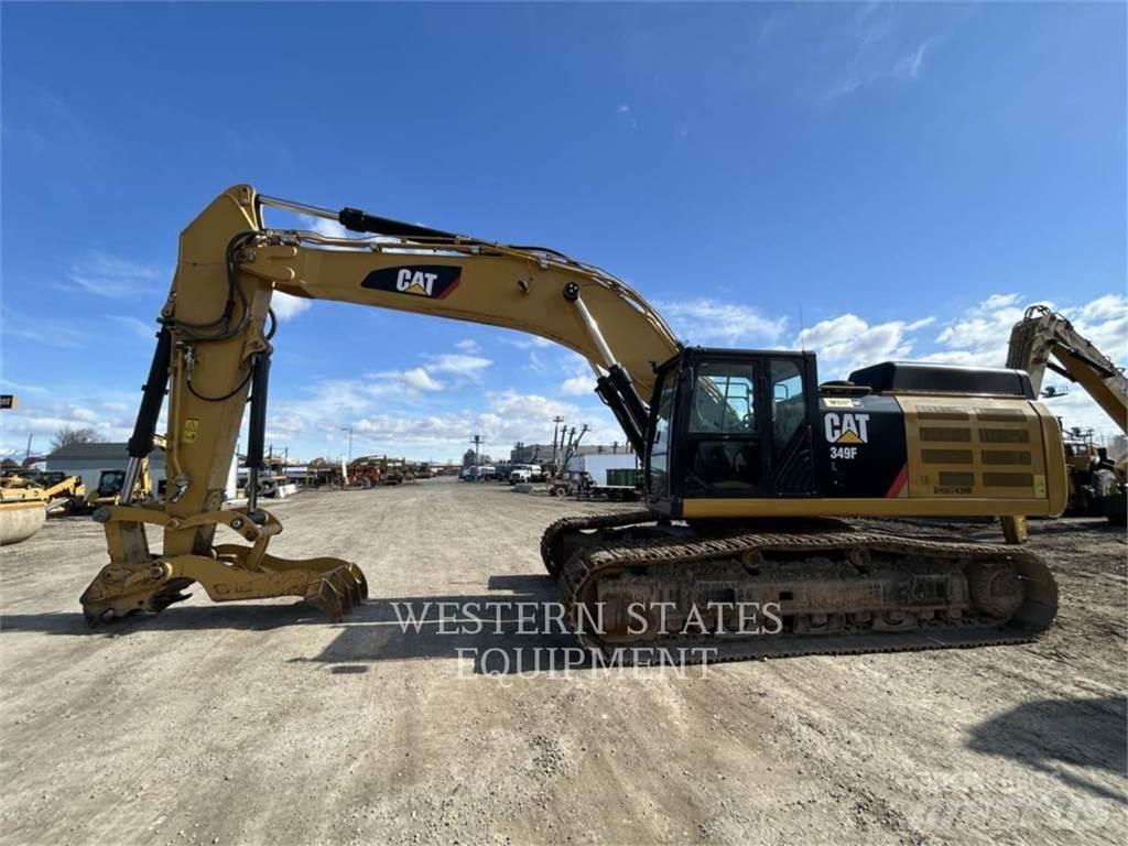 CAT 349F Paletli ekskavatörler