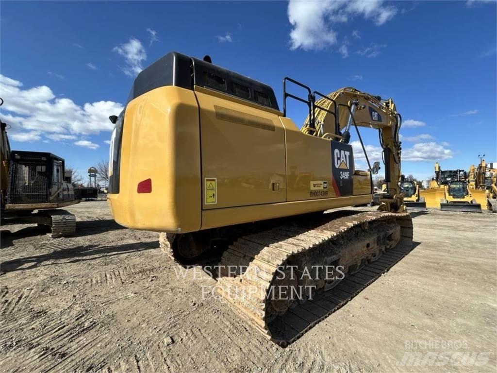 CAT 349F Paletli ekskavatörler