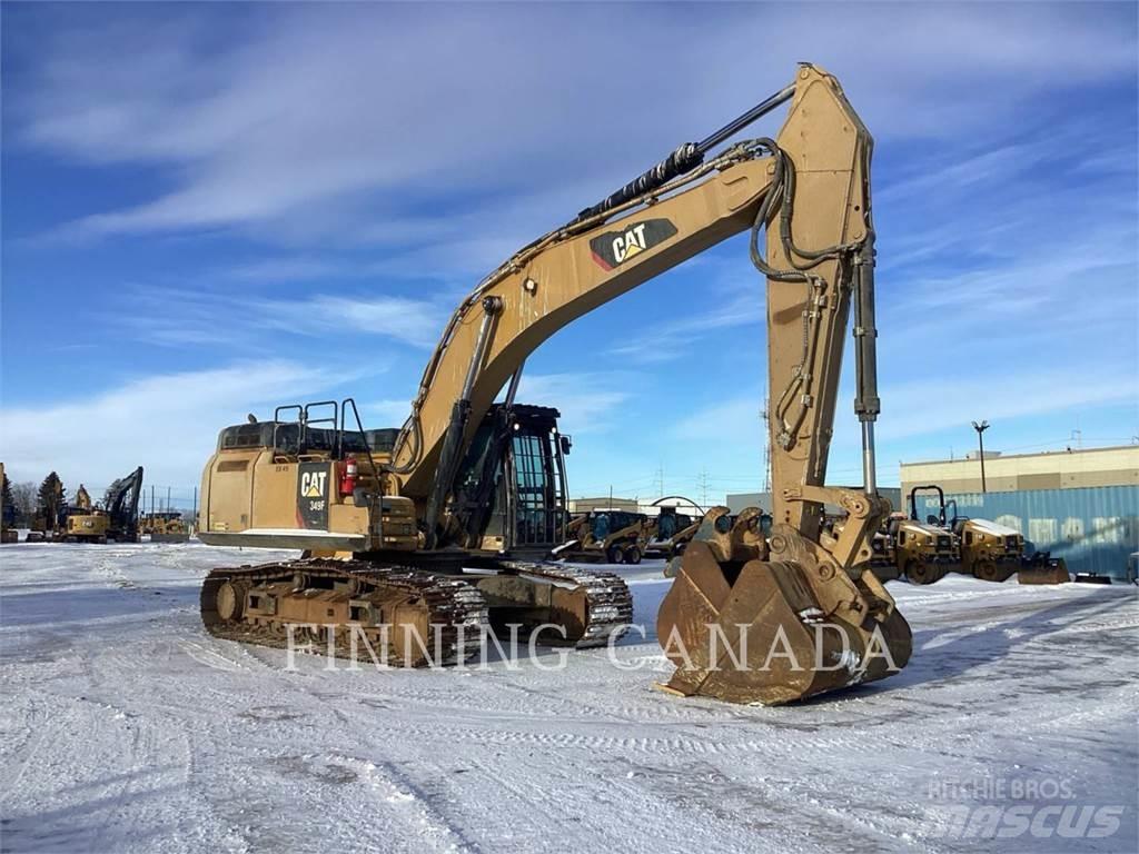 CAT 349F Paletli ekskavatörler