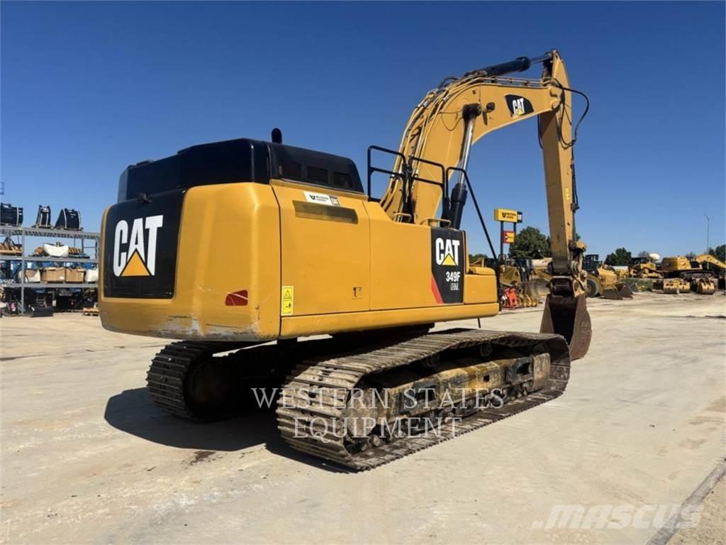 CAT 349F Paletli ekskavatörler