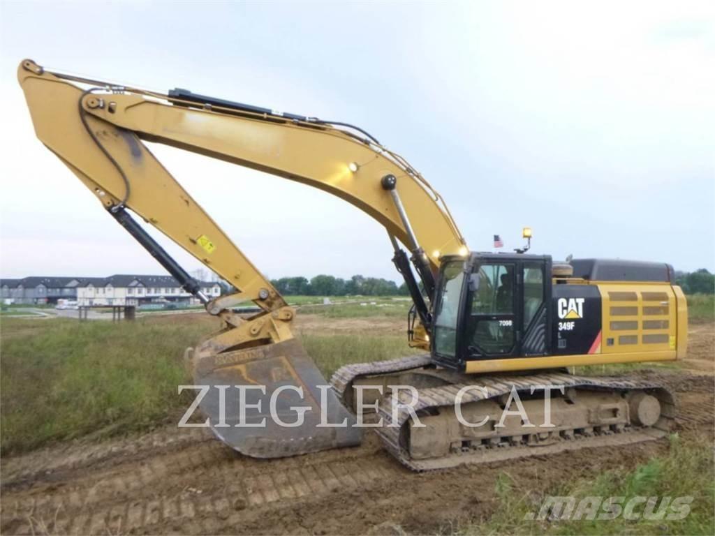 CAT 349F Paletli ekskavatörler