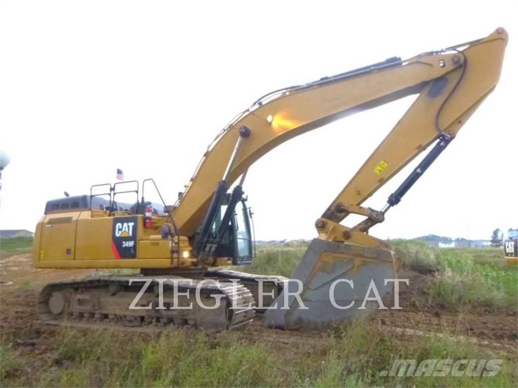 CAT 349F Paletli ekskavatörler