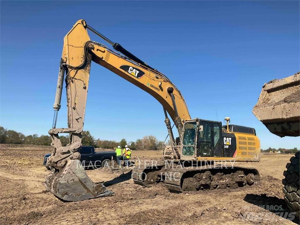 CAT 349FL Paletli ekskavatörler
