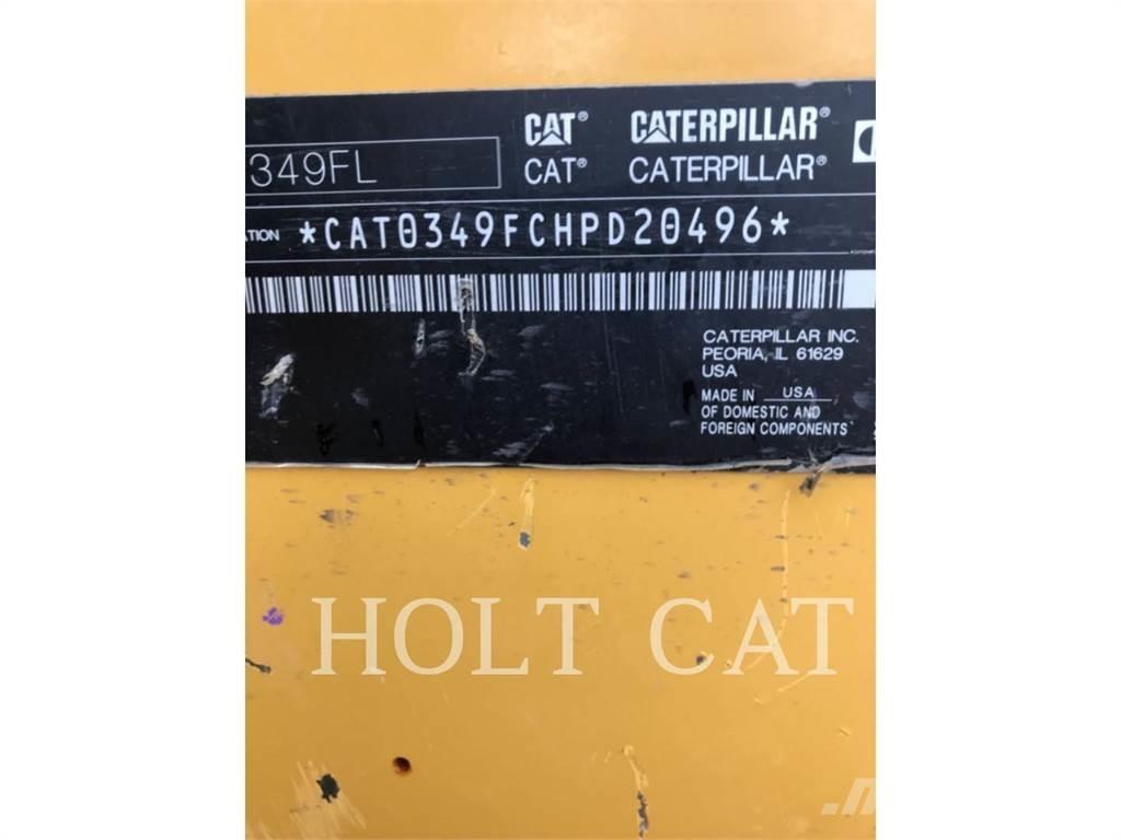 CAT 349FL 11 Paletli ekskavatörler