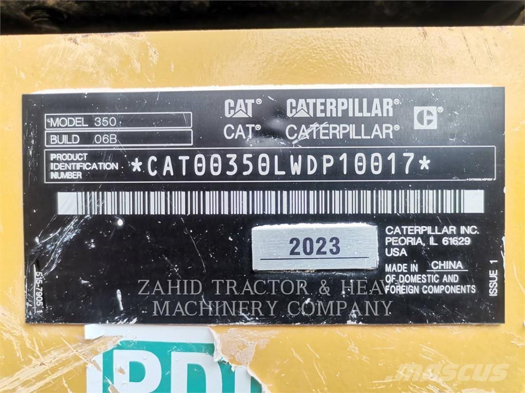 CAT 350-06 Paletli ekskavatörler
