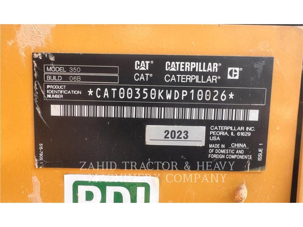 CAT 350-06 Paletli ekskavatörler