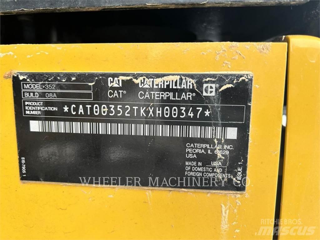 CAT 352 Paletli ekskavatörler